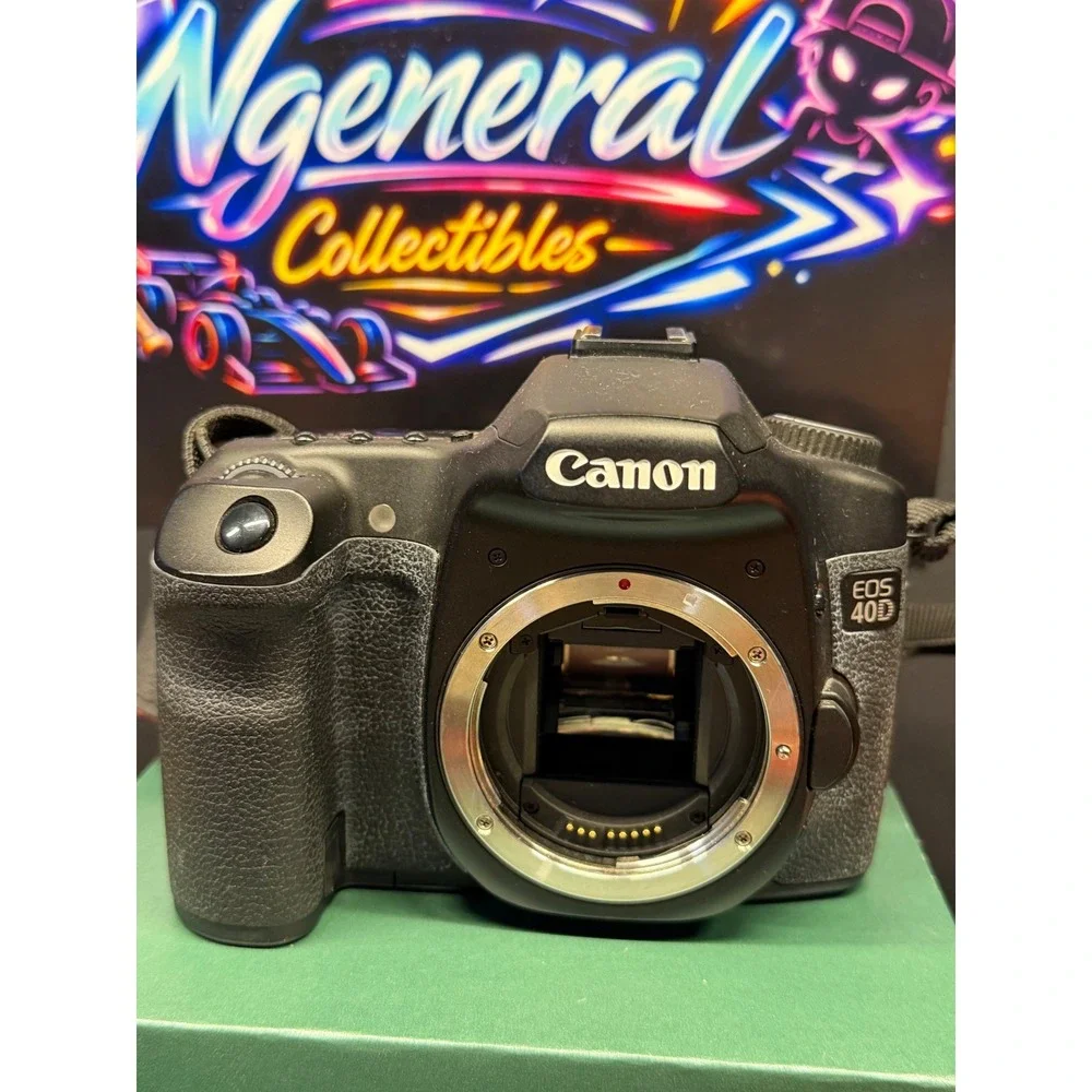 Canon EOS 40D 10.1MP Digital SLR Camera Body Black DS126171 FOR PARTS